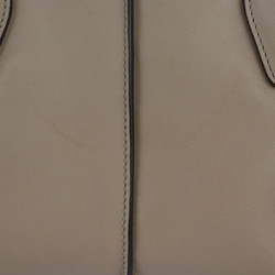 TOD'S D-STYLING Tote Bag - Leather Beige Handbag Shoulder