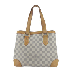 LOUIS VUITTON Louis Vuitton Hampstead PM Damier Azur Tote Bag N51207 Leather Shoulder