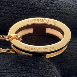 Hermes Necklace Pop H Black Pink HERMES