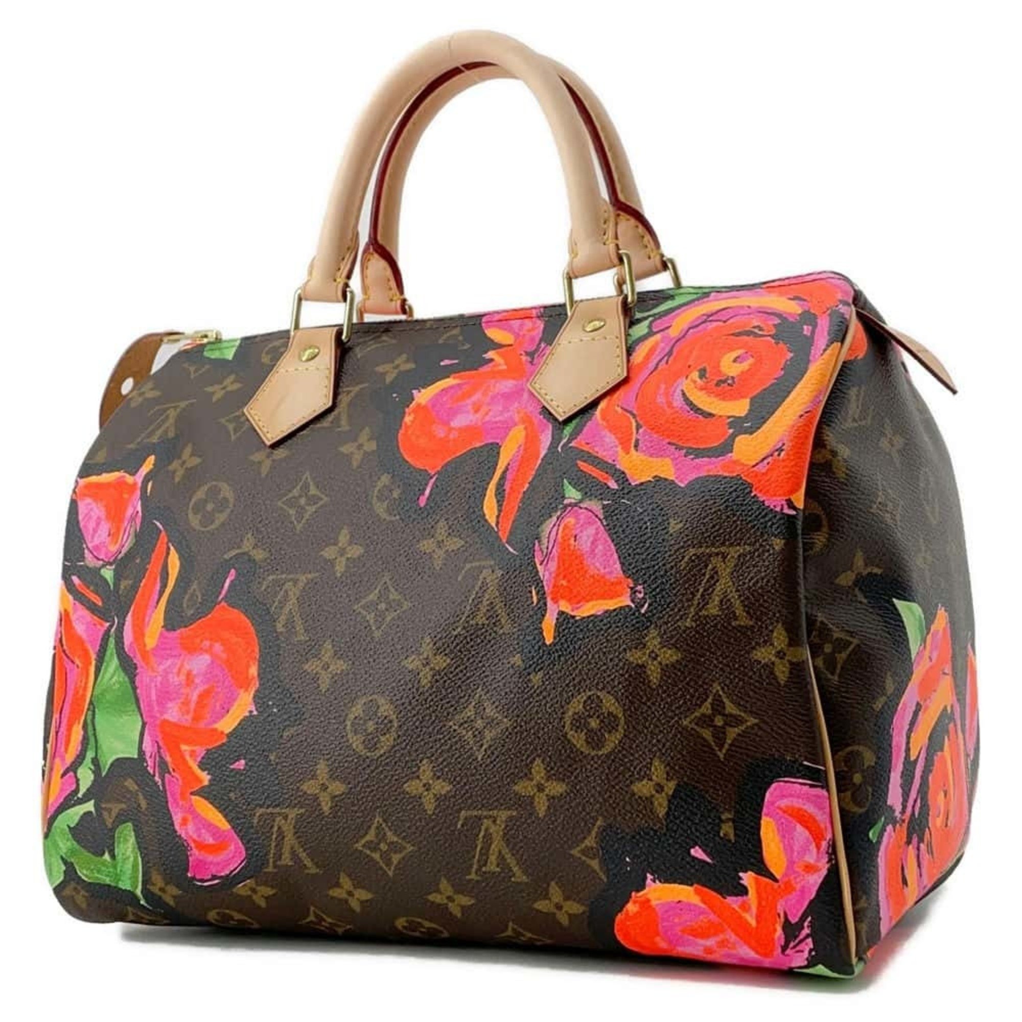 Louis Vuitton Handbag Monogram Rose Speedy 30 M48610 LOUIS VUITTON Bag