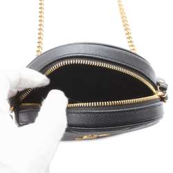 Saint Laurent Chain Shoulder Bag Vinyl 610436 SAINT LAURENT PARIS YSL Black