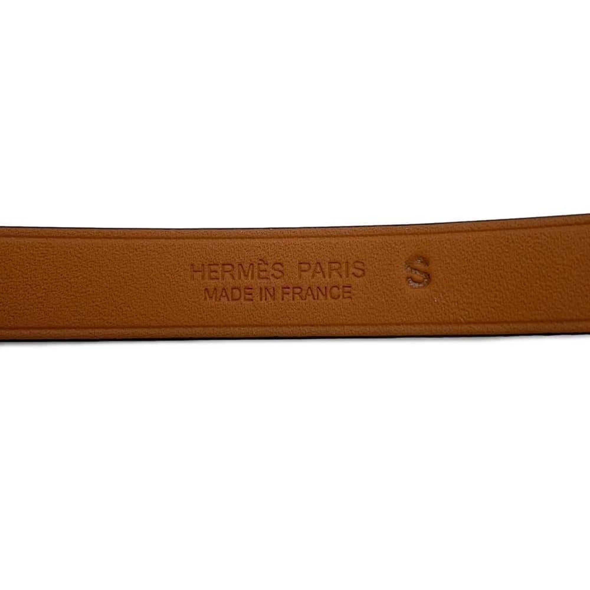 Hermes Bracelet Tonight Black Gold Epson Size T5 B Engraved Sold Item