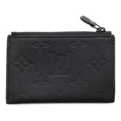 Louis Vuitton Business Card Holder/Card Case Monogram Shadow Compact Coin Holder M82245 Black