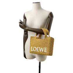 LOEWE Handbag Font Tote Raffia A685B59X01 2way Shoulder Bag