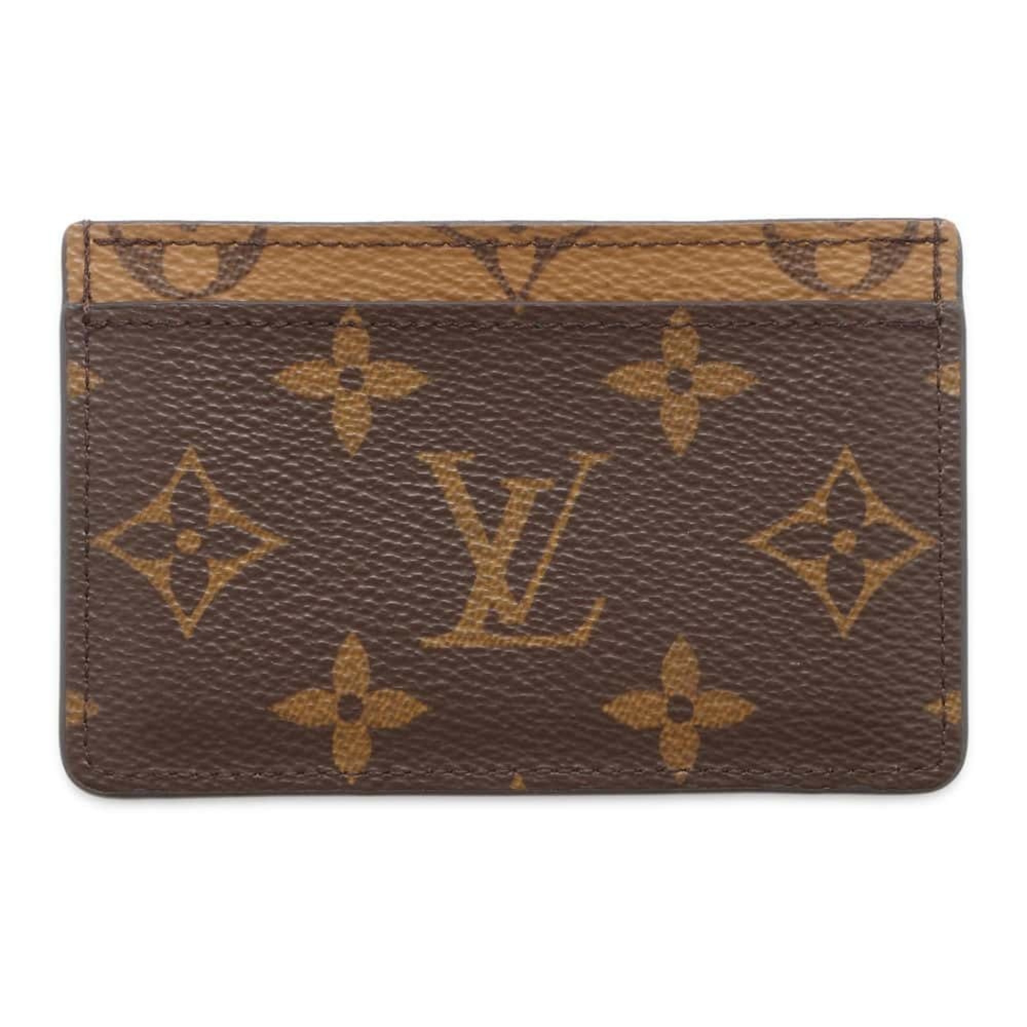 Louis Vuitton Business Card Holder/Card Case Monogram Reverse Porte Carte Sample M69161 LOUIS VUITTON