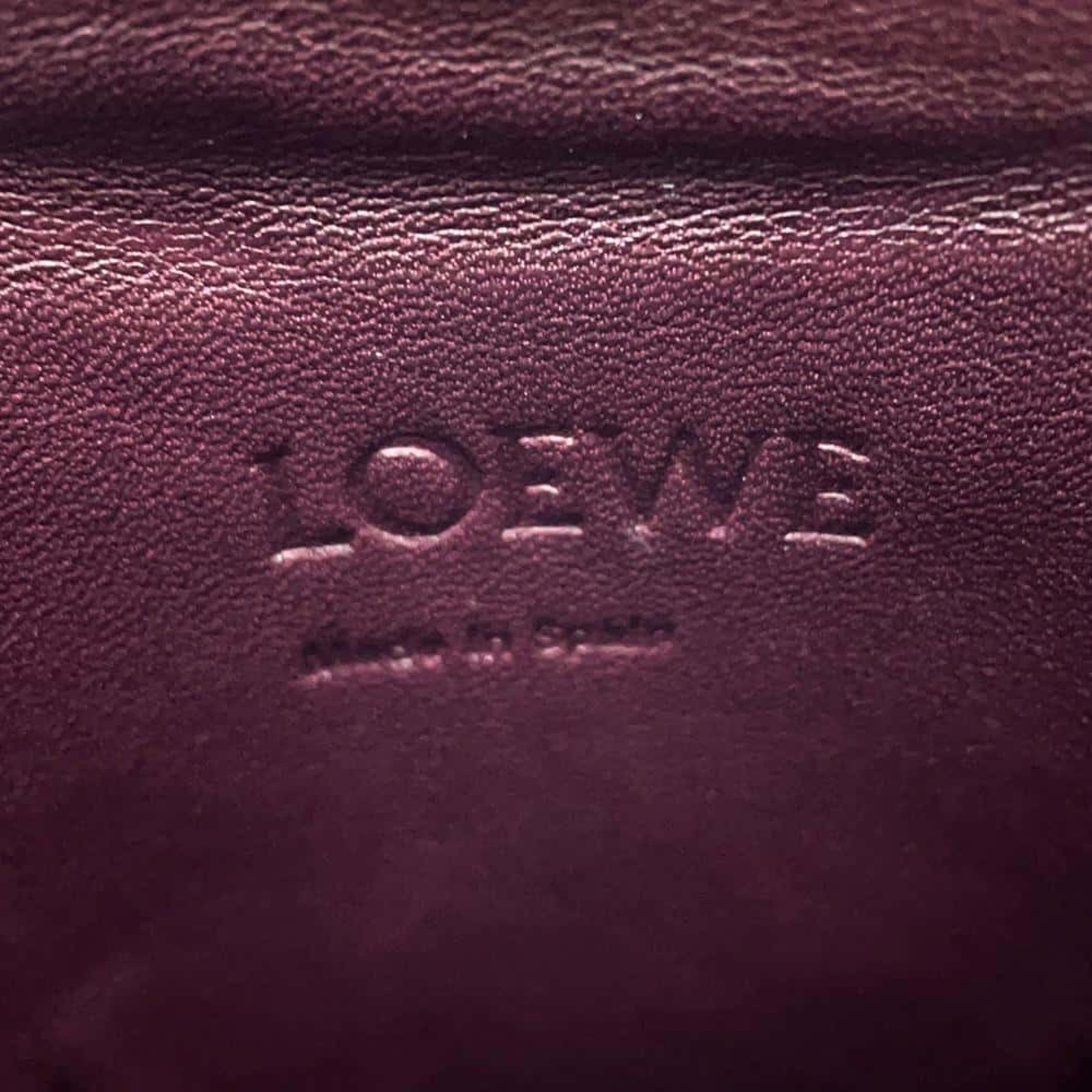 LOEWE Shoulder Bag Gate Pocket Leather C650Z42X34 Phone Case