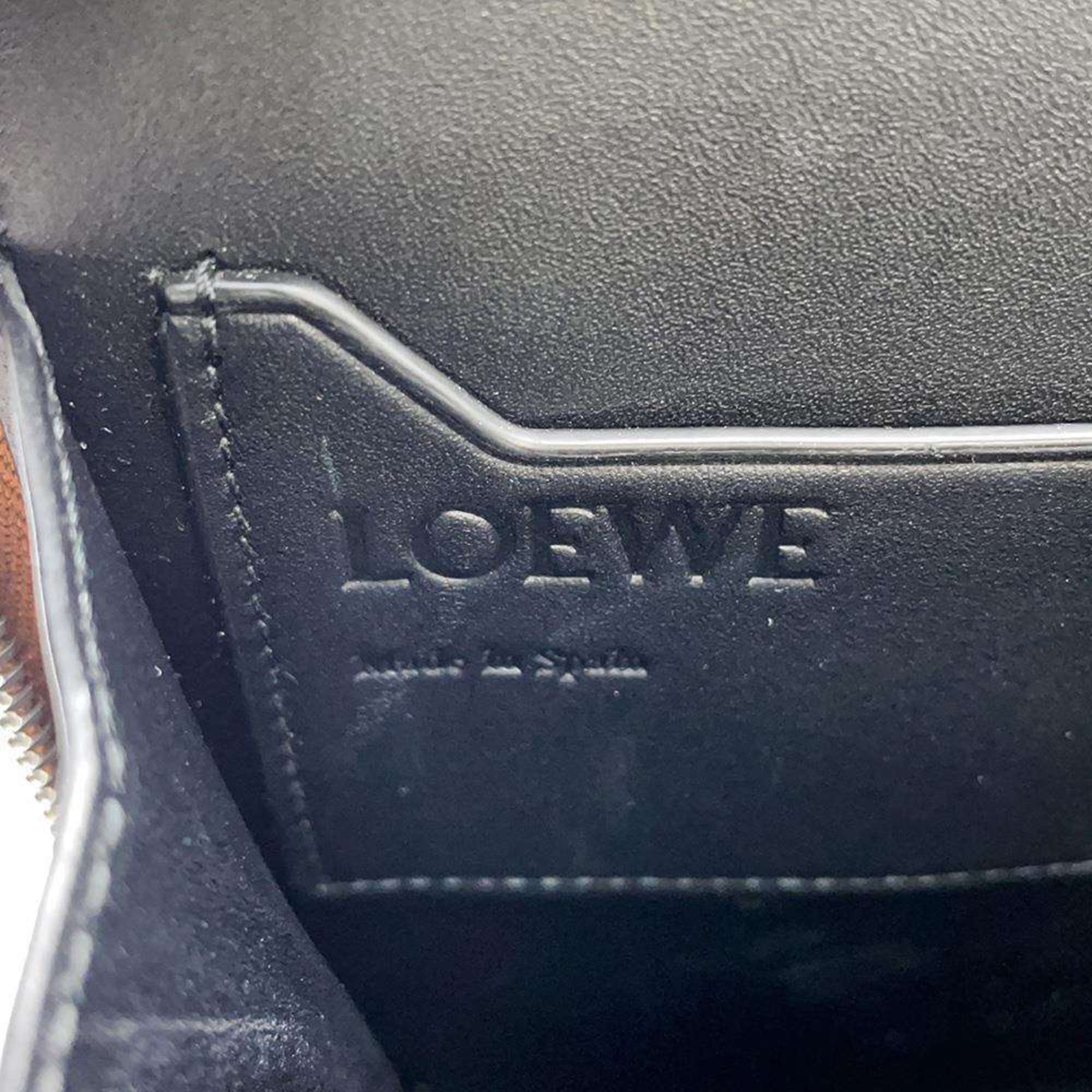 LOEWE Shoulder Pochette Anagram Leather C500R447X01 Smartphone Pouch