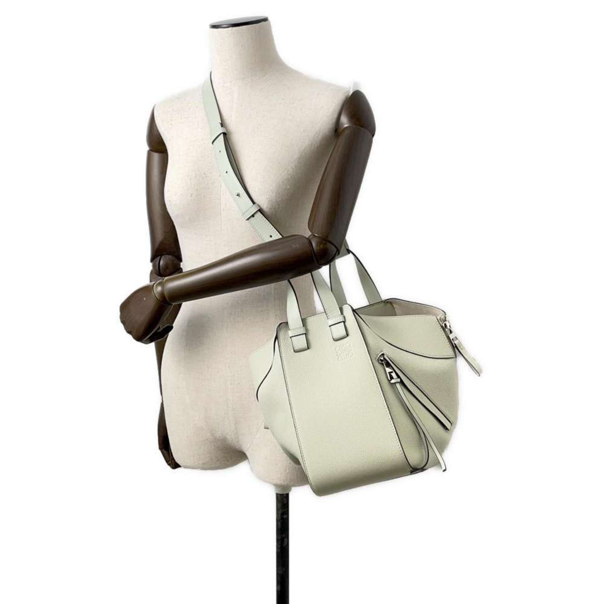 LOEWE Handbag Hammock Small Calf Leather A538S35X51 2way Shoulder Bag Light Green