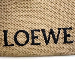 LOEWE Tote Bag Font Small Raffia A685B59X03 2way Shoulder