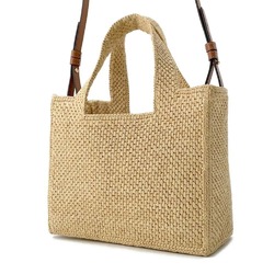 LOEWE Tote Bag Font Small Raffia A685B59X03 2way Shoulder