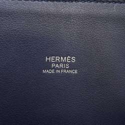 Hermes handbag Bolide 31 Blue Nuit Trio Clemence A engraved 2way shoulder bag