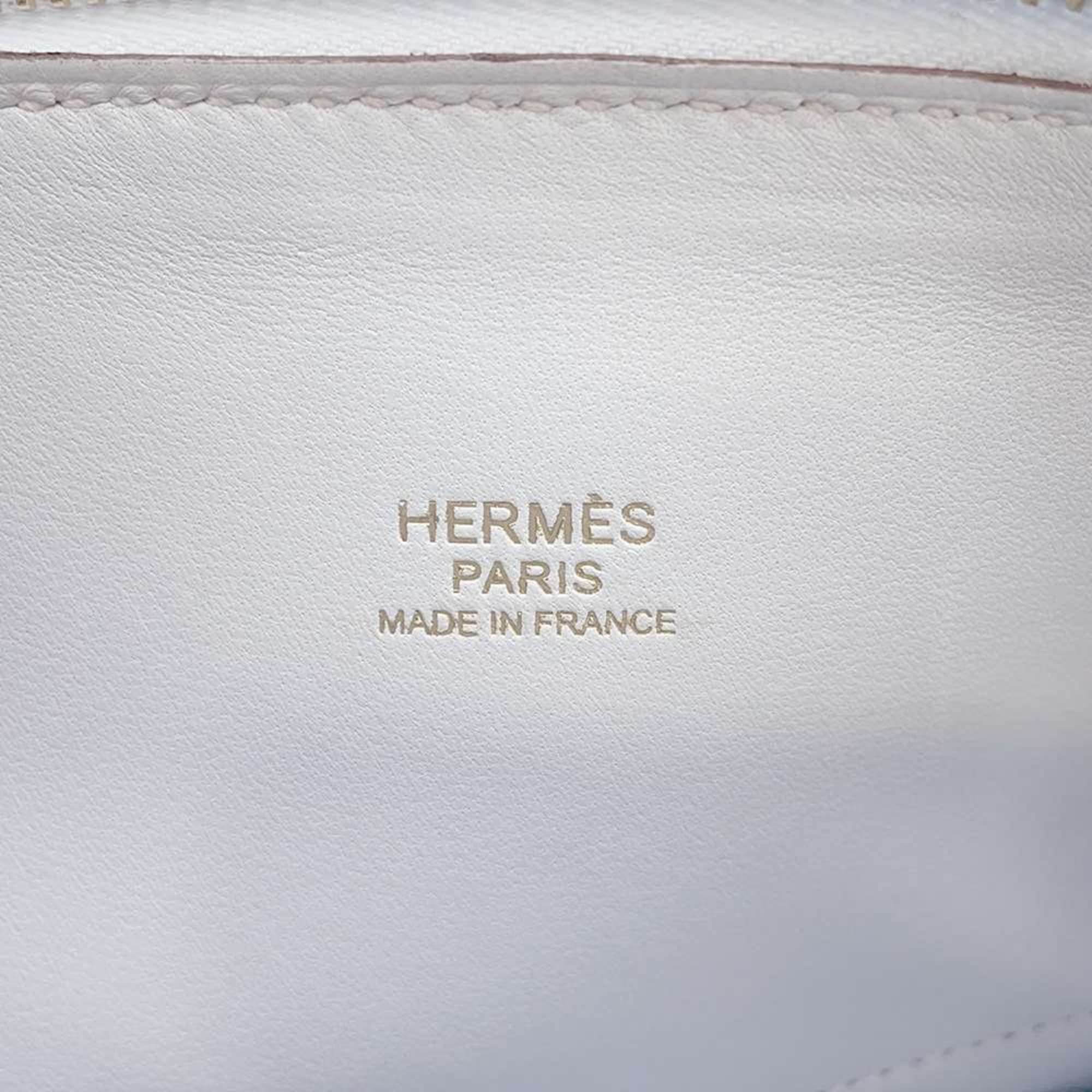 Hermes handbag Bolide 27 Blue Brume Epson Y stamp 2way shoulder