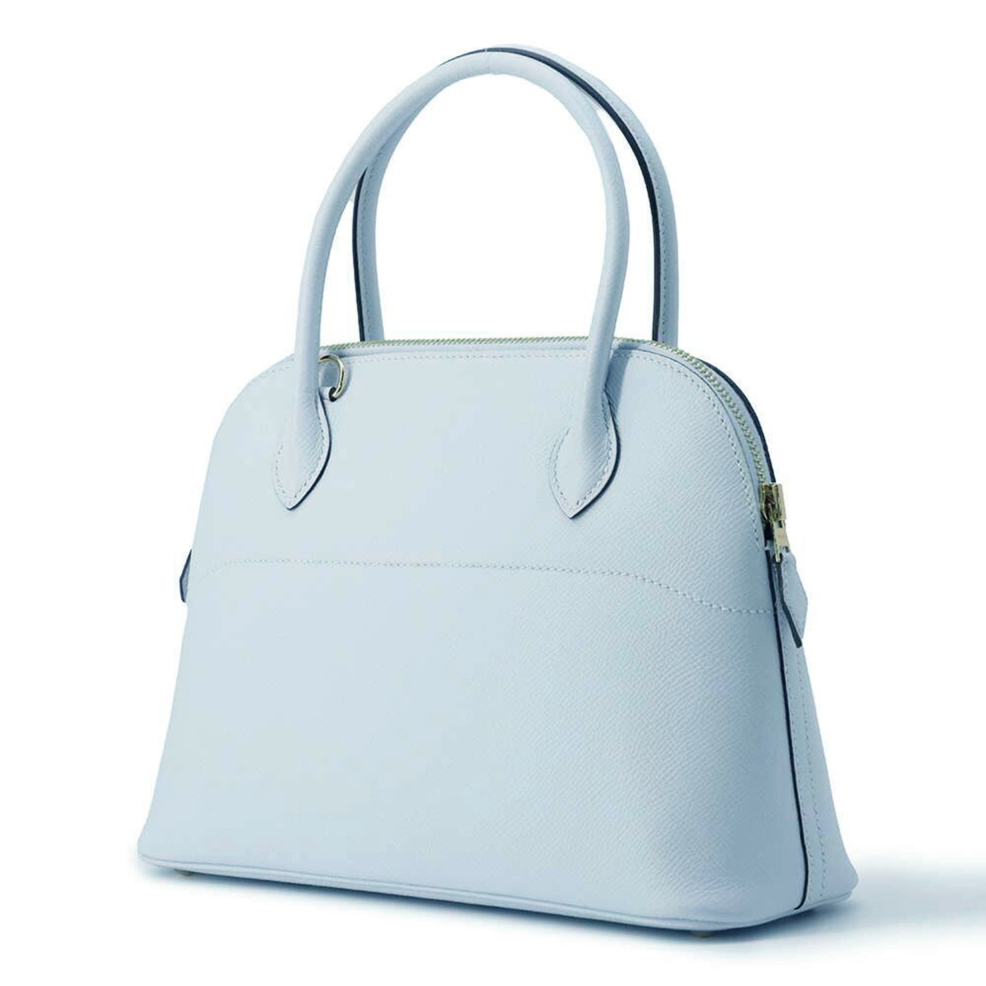 Hermes handbag Bolide 27 Blue Brume Epson Y stamp 2way shoulder