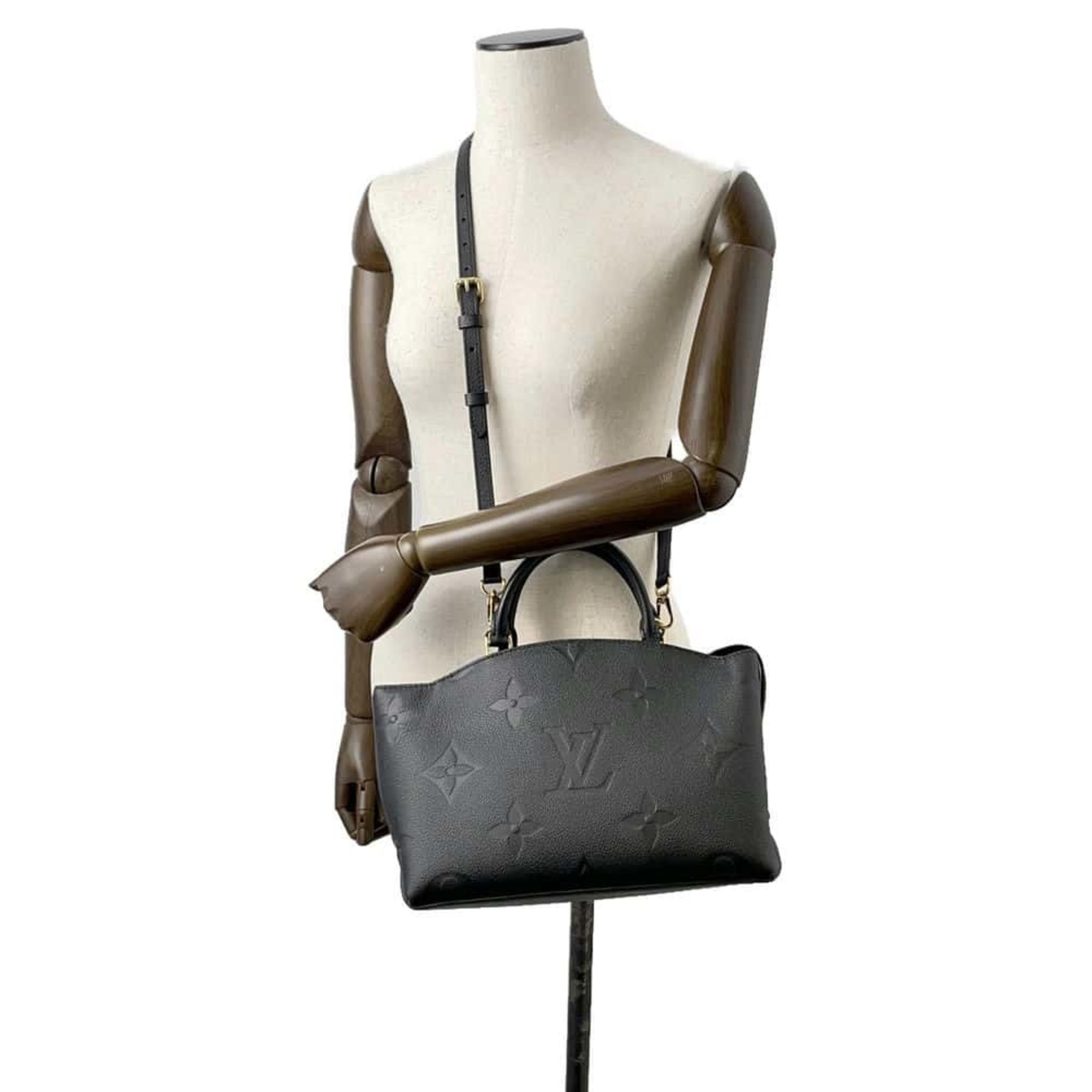 Louis Vuitton Handbag Monogram Empreinte Petit Palais PM M58916 2way Shoulder Bag Black