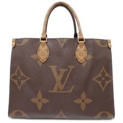 Louis Vuitton Tote Bag Monogram Reverse Giant On the Go MM M45321 2way Shoulder