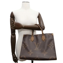 Louis Vuitton Tote Bag Monogram Reverse Giant On the Go MM M45321 2way Shoulder