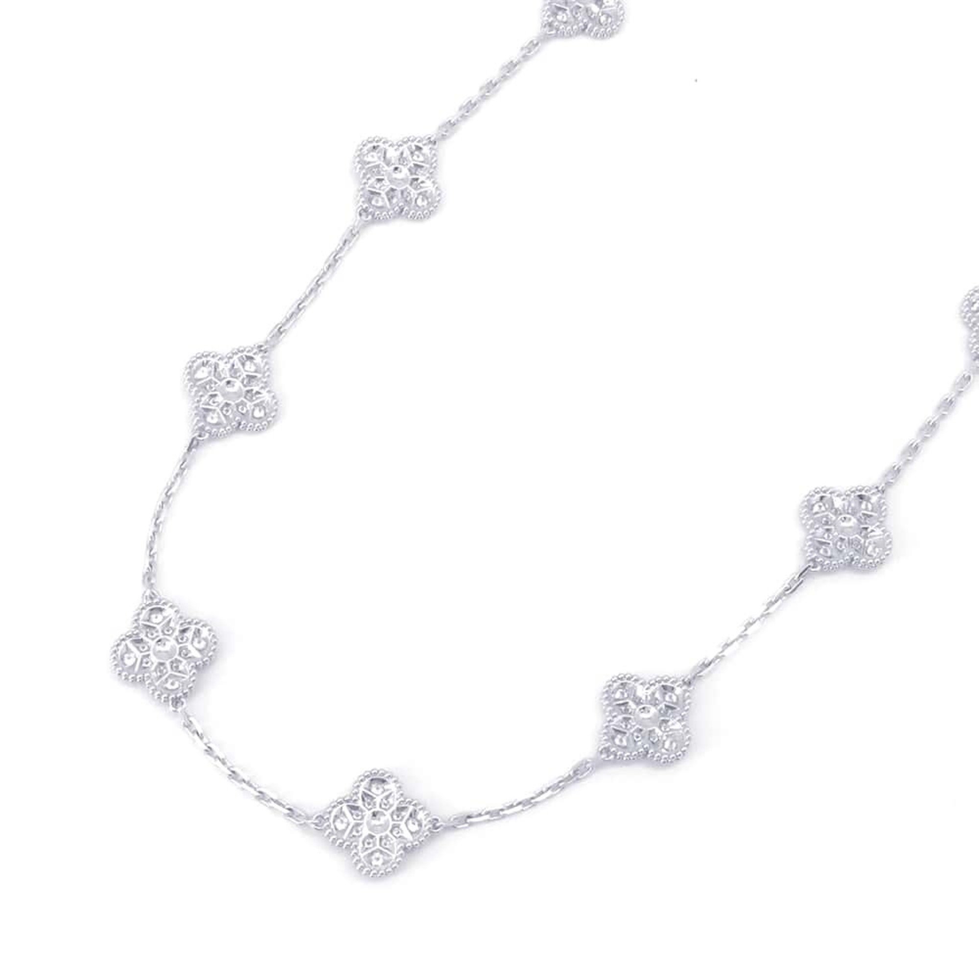 Van Cleef & Arpels Necklace Alhambra Long 20 Motifs Diamond 240P 9.66ct K18WG