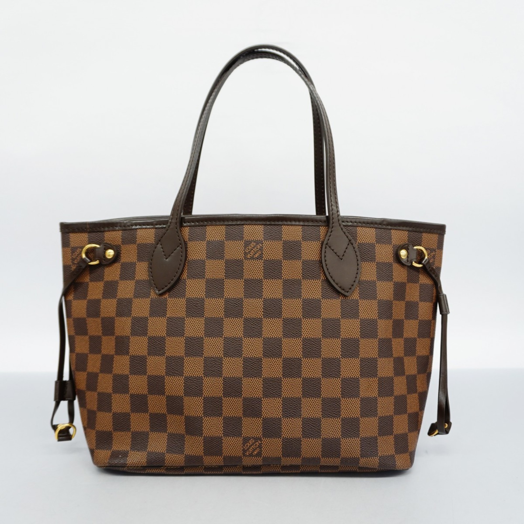 Louis Vuitton Tote Bag Damier Neverfull PM N51109 Ebene Women's