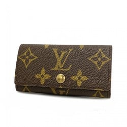 Louis Vuitton Key Case Monogram Multicle 4 M69517 Brown Men's Women's