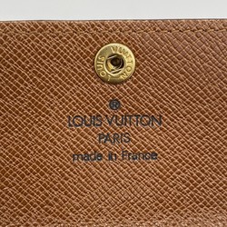 Louis Vuitton Key Case Monogram Multicle 4 M69517 Brown Men's Women's