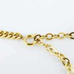 Christian Dior Necklace CD GP Plated Gold Ladies