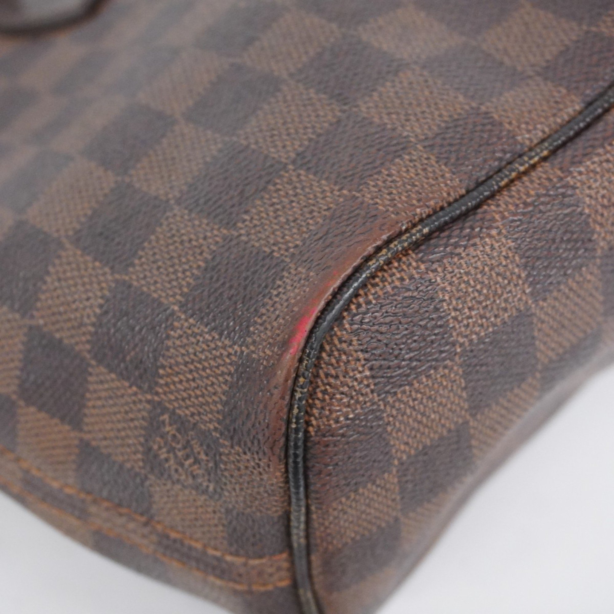 Louis Vuitton Tote Bag Damier Neverfull PM N51109 Ebene Women's