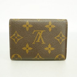 Louis Vuitton Business Card Holder Monogram Envelope Carte de Visite M63801 Brown Men's Women's