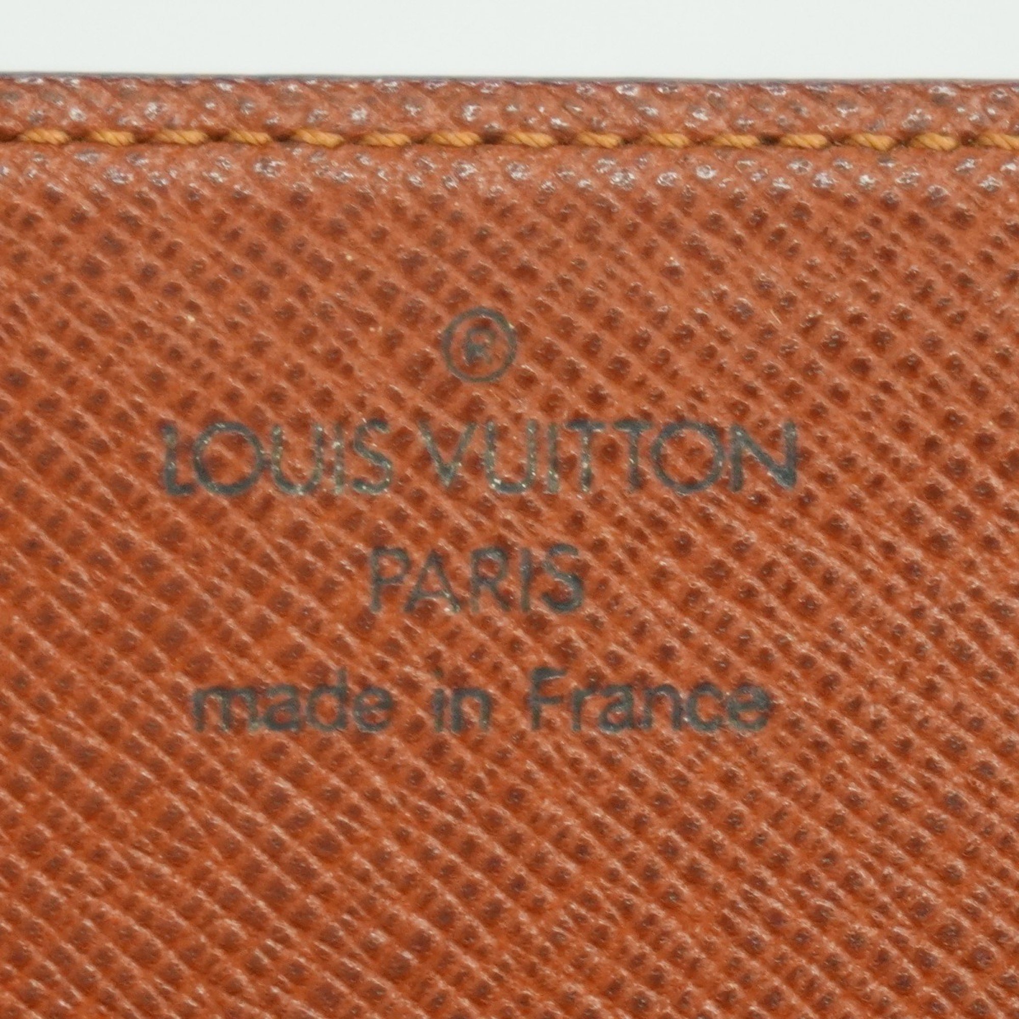 Louis Vuitton Business Card Holder Monogram Envelope Carte de Visite M63801 Brown Men's Women's