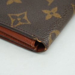 Louis Vuitton Business Card Holder Monogram Envelope Carte de Visite M63801 Brown Men's Women's