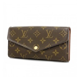 Louis Vuitton Long Wallet Monogram Portefeuille Sarah M60531 Brown Ladies