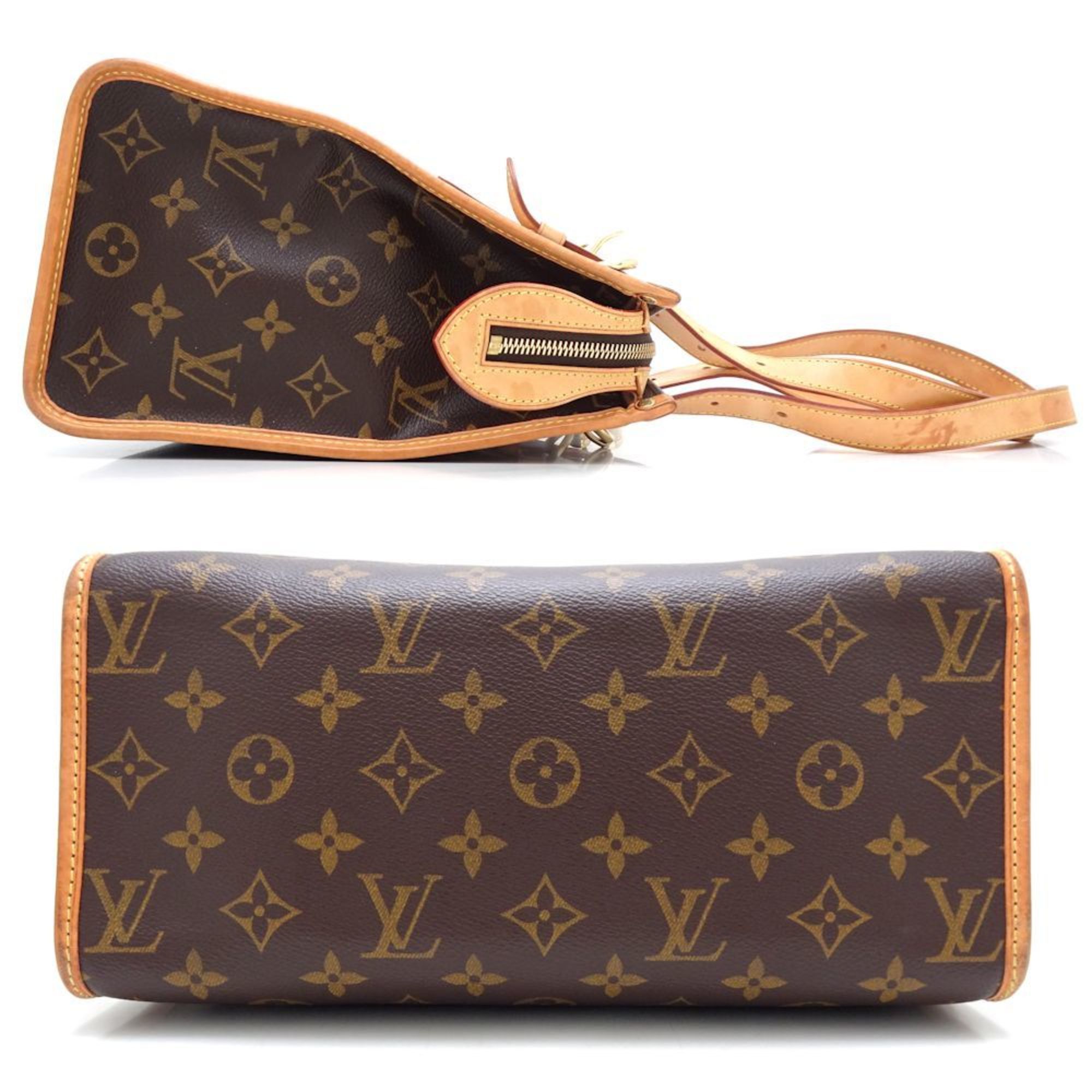 LOUIS VUITTON Louis Vuitton Monogram Popincourt Au M40007 Shoulder Bag Brown 351679