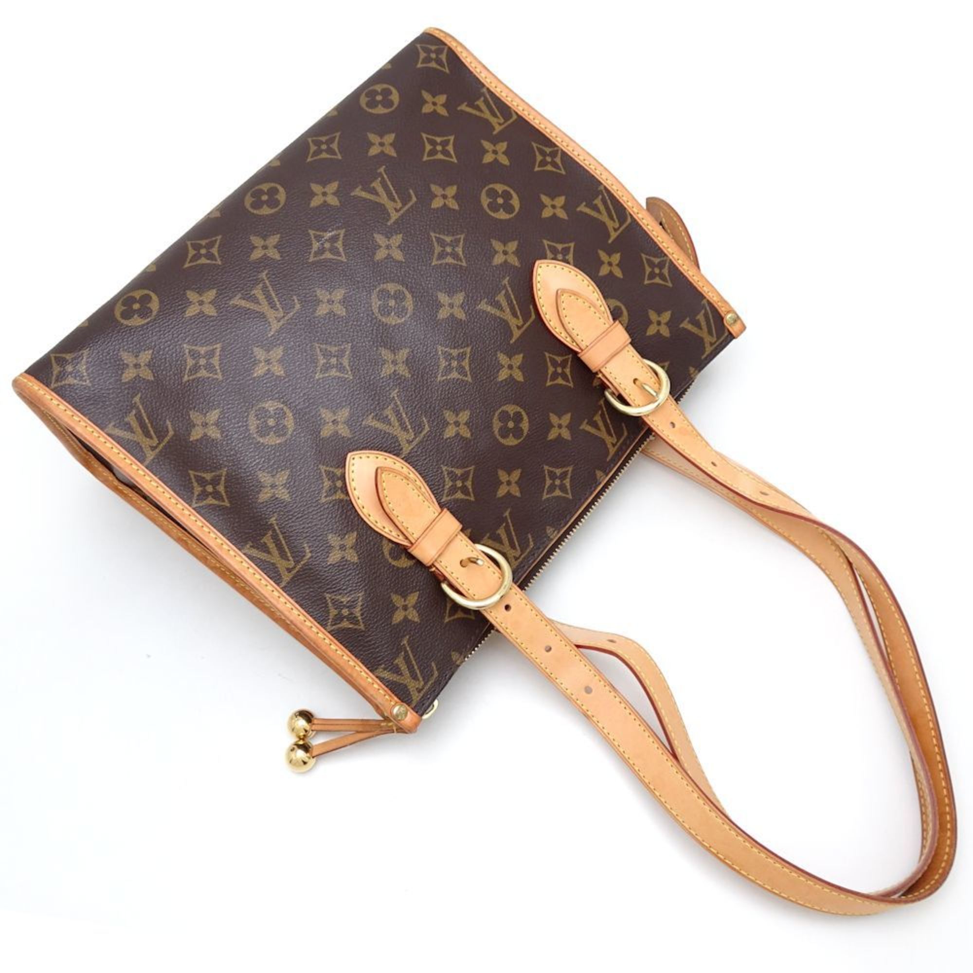 LOUIS VUITTON Louis Vuitton Monogram Popincourt Au M40007 Shoulder Bag Brown 351679