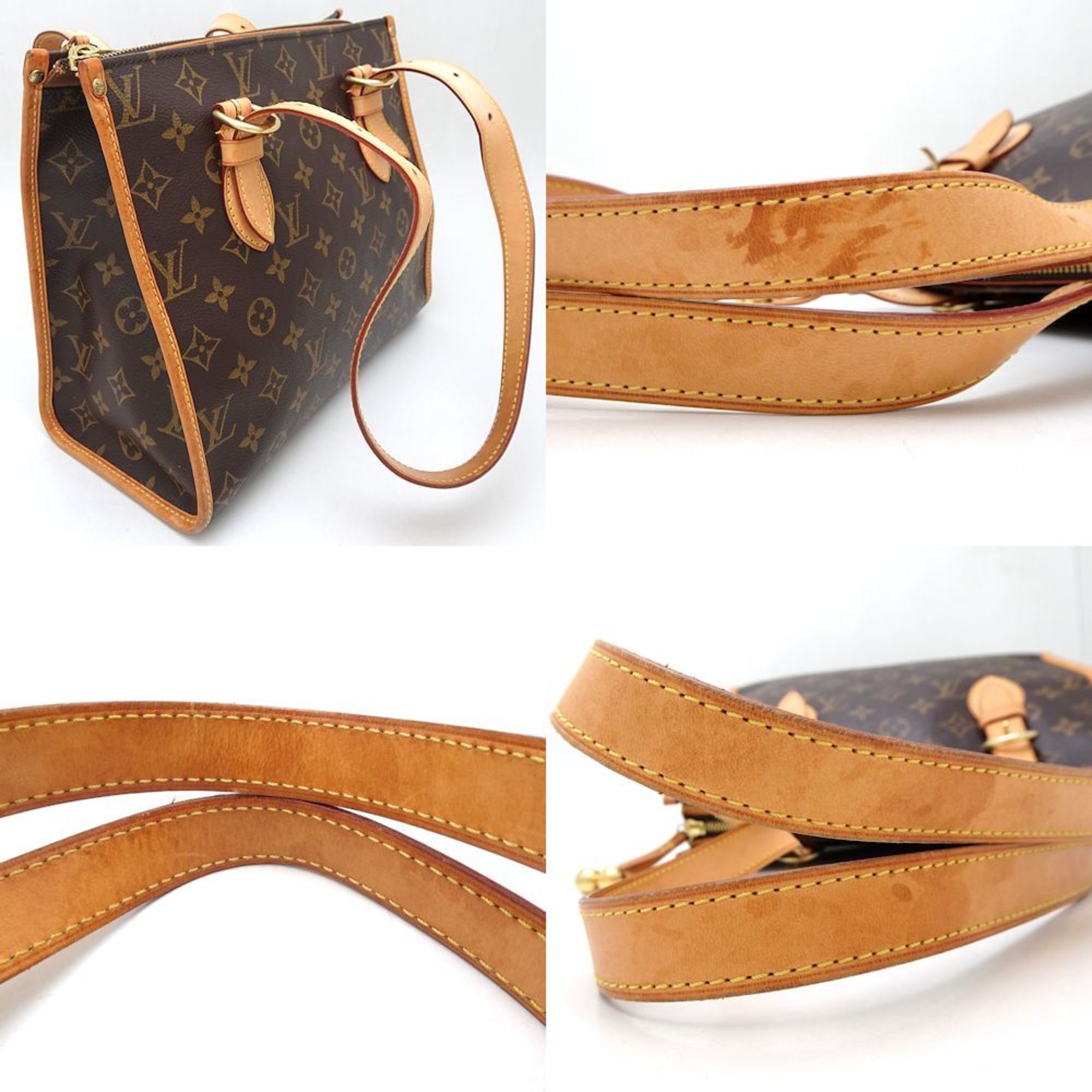 LOUIS VUITTON Louis Vuitton Monogram Popincourt Au M40007 Shoulder Bag Brown 351679