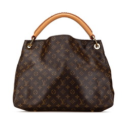 Louis Vuitton Monogram Artsy MM Shoulder Bag M40249 Brown PVC Leather Women's LOUIS VUITTON