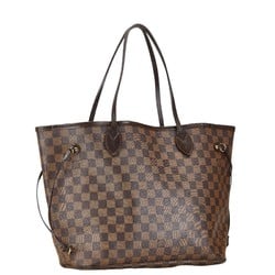 Louis Vuitton Damier Neverfull MM Tote Bag Shoulder N51105 Brown PVC Leather Women's LOUIS VUITTON