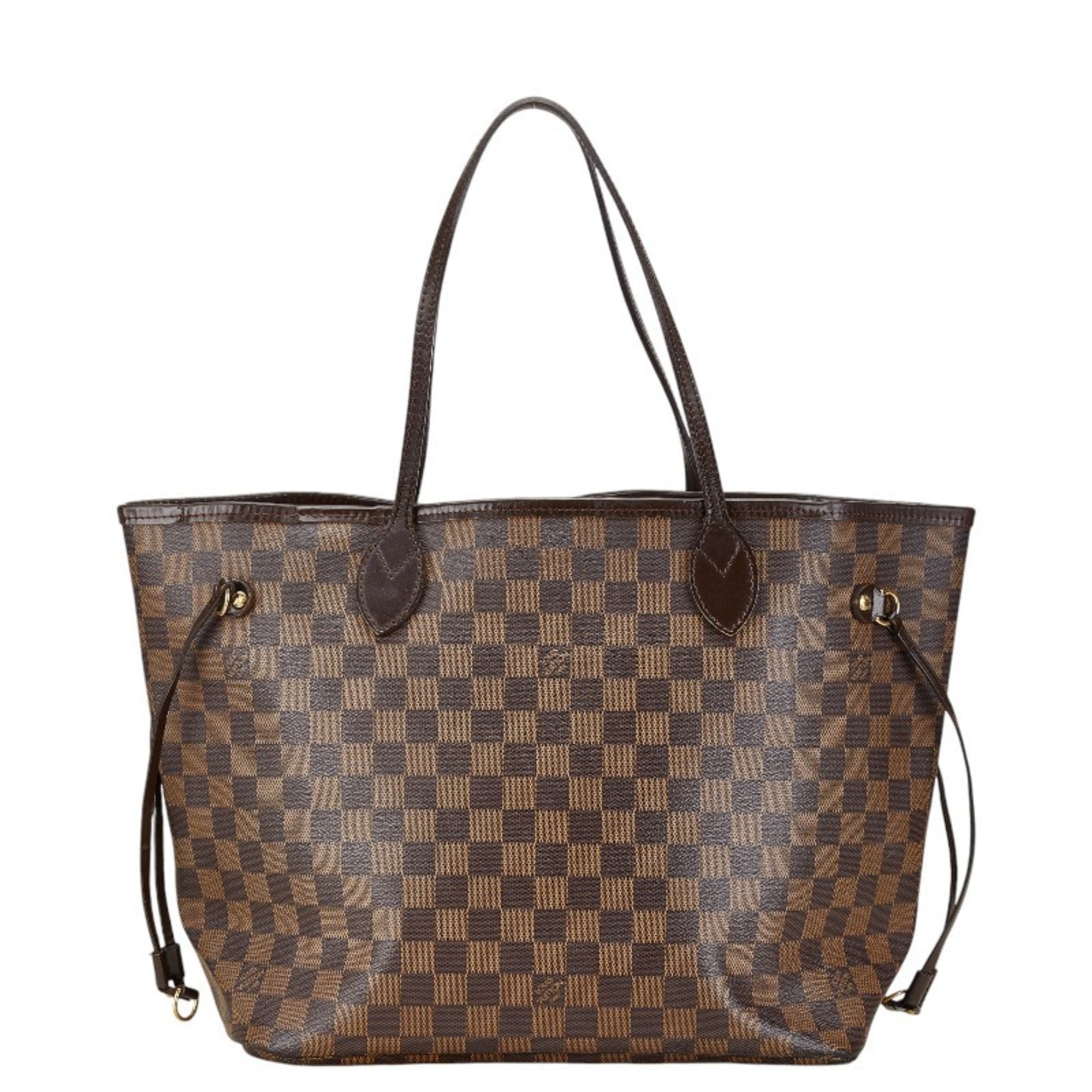 Louis Vuitton Damier Neverfull MM Tote Bag Shoulder N51105 Brown PVC Leather Women's LOUIS VUITTON