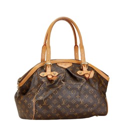 Louis Vuitton Monogram Tivoli GM Handbag Shoulder Bag M40144 Brown PVC Leather Women's LOUIS VUITTON