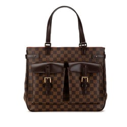 Louis Vuitton Damier Uzes Tote Bag N51128 Brown PVC Leather Women's LOUIS VUITTON