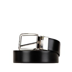 Versace belt black leather men's VERSACE