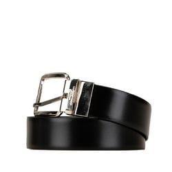 Versace belt black leather men's VERSACE