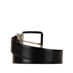 Versace belt black leather men's VERSACE