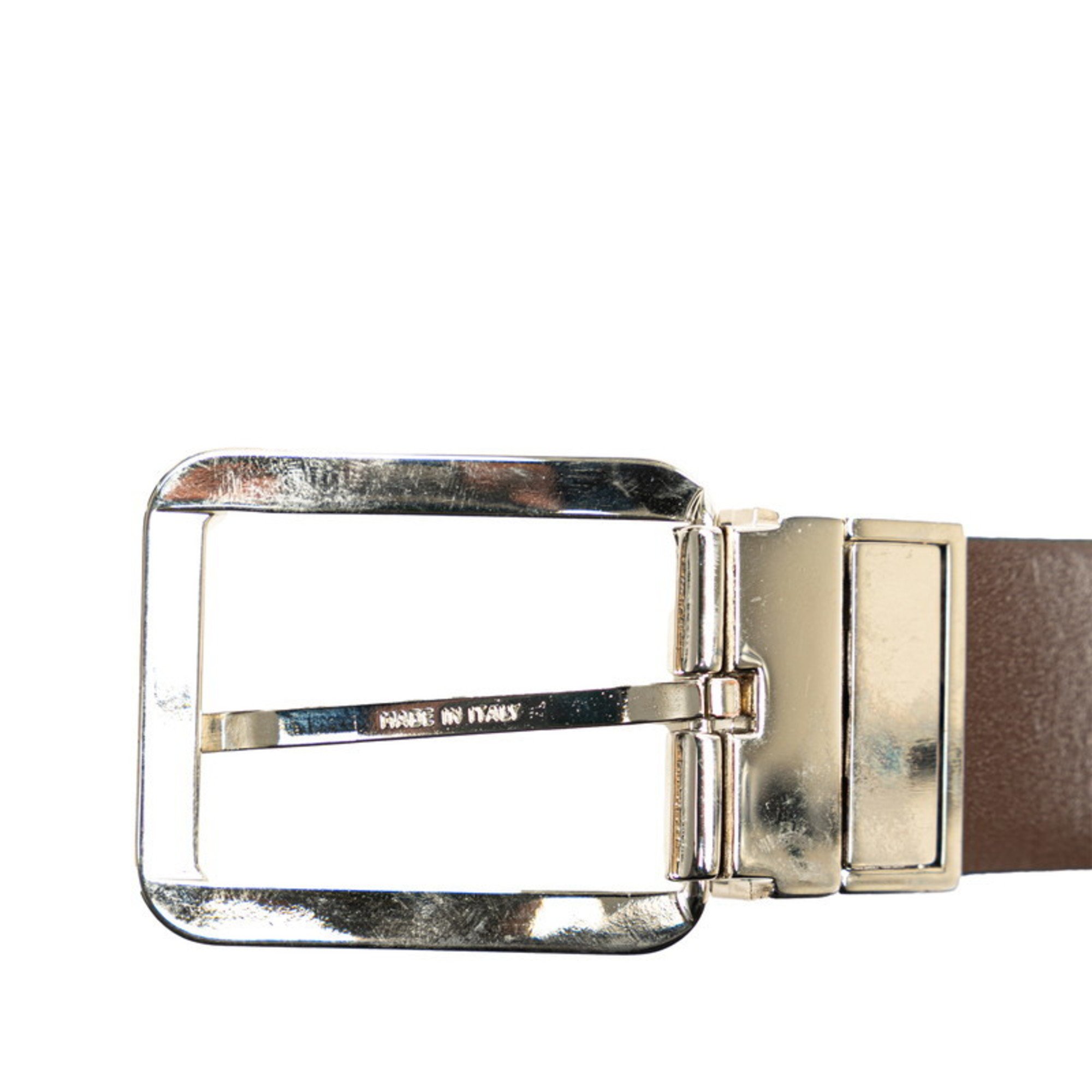 Versace belt black leather men's VERSACE