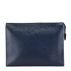 Louis Vuitton Epi Poche Toilette 26 Clutch Bag M41367 Indigo Blue Leather Women's LOUIS VUITTON