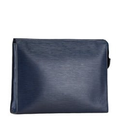 Louis Vuitton Epi Poche Toilette 26 Clutch Bag M41367 Indigo Blue Leather Women's LOUIS VUITTON