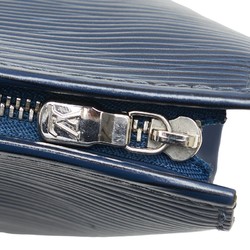 Louis Vuitton Epi Poche Toilette 26 Clutch Bag M41367 Indigo Blue Leather Women's LOUIS VUITTON