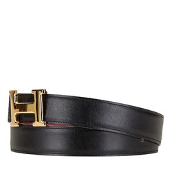 Hermes Constance H Buckle Belt Size: 70 Black Leather Women's HERMES