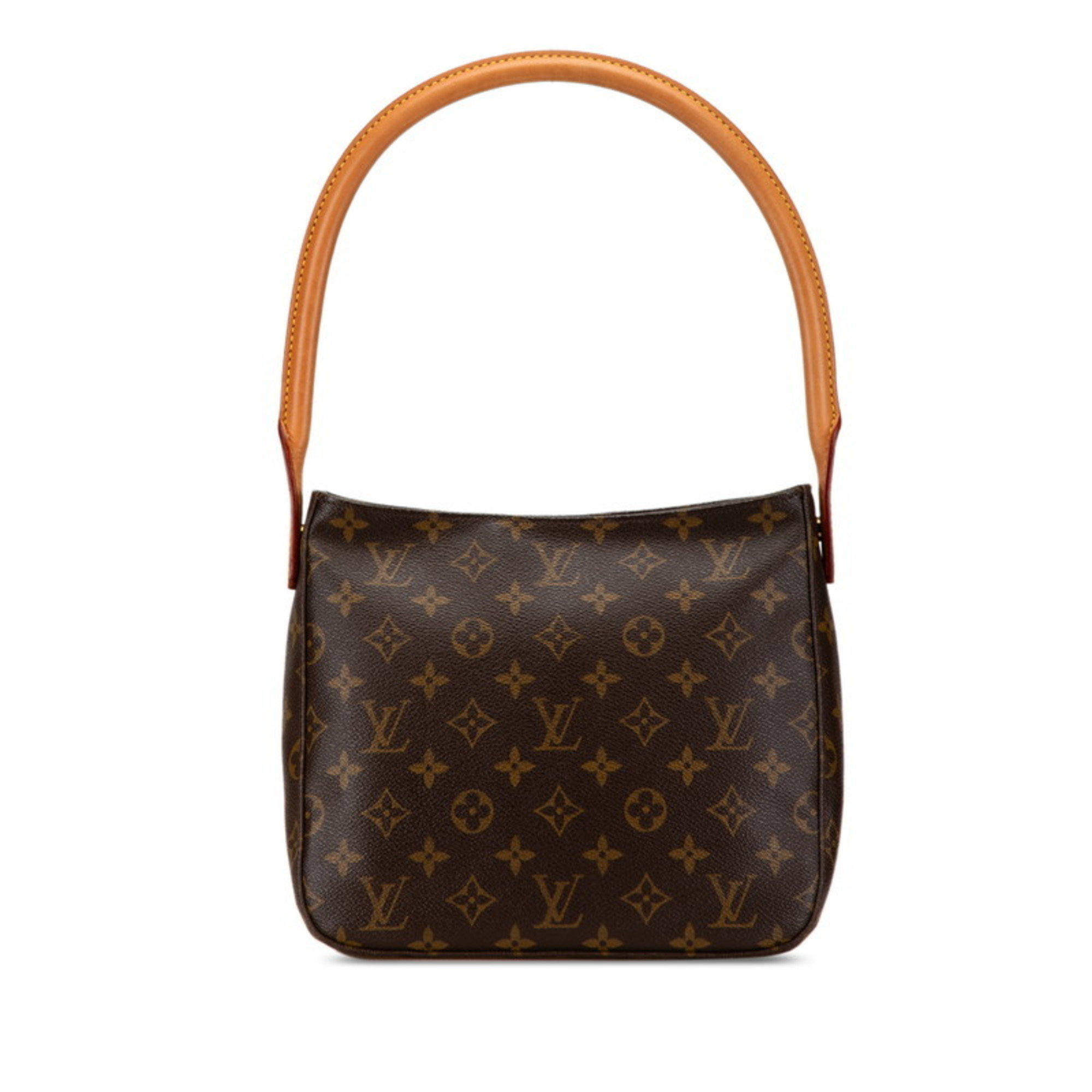 Louis Vuitton Monogram Looping MM Shoulder Bag Handbag M51146 Brown PVC Leather Women's LOUIS VUITTON