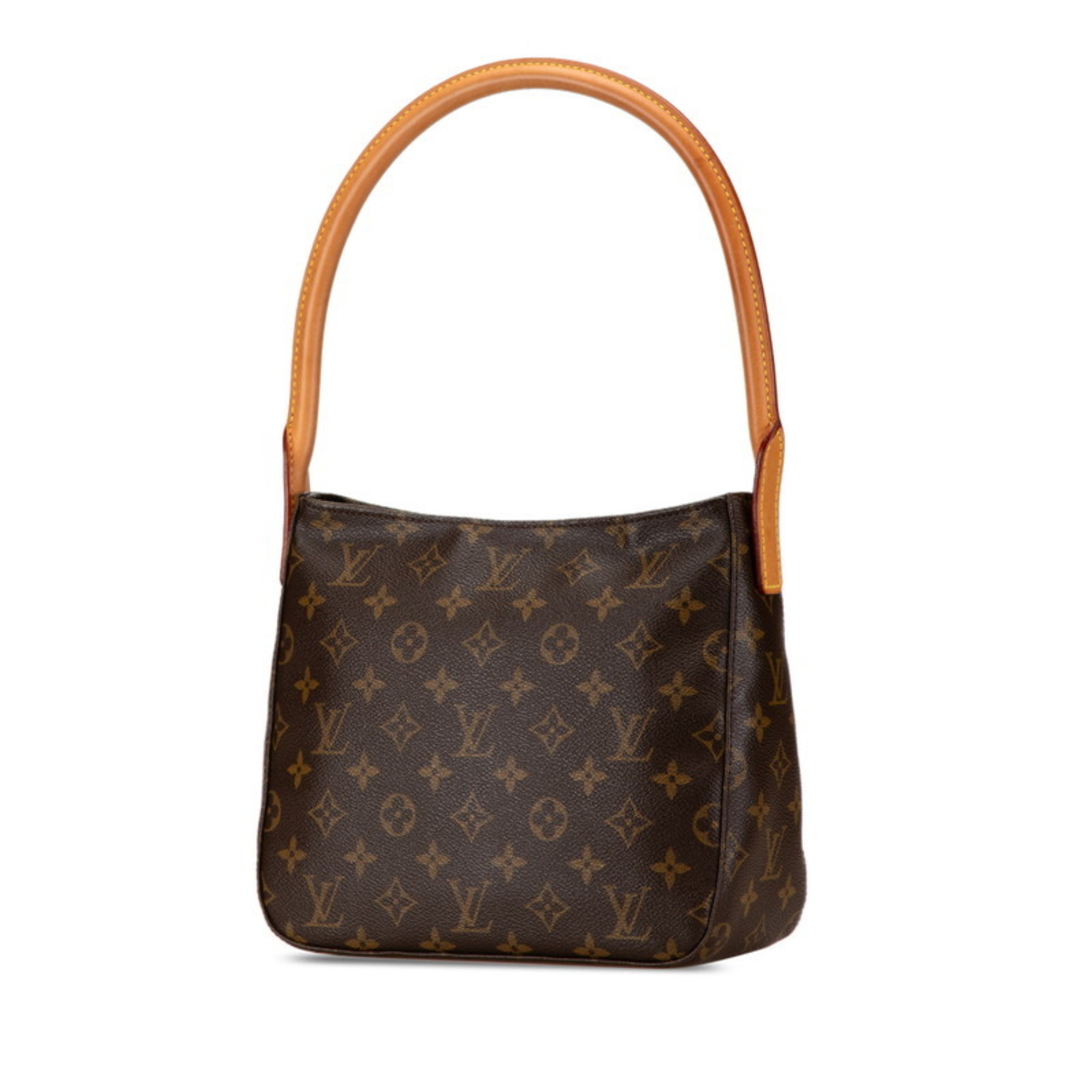 Louis Vuitton Monogram Looping MM Shoulder Bag Handbag M51146 Brown PVC Leather Women's LOUIS VUITTON