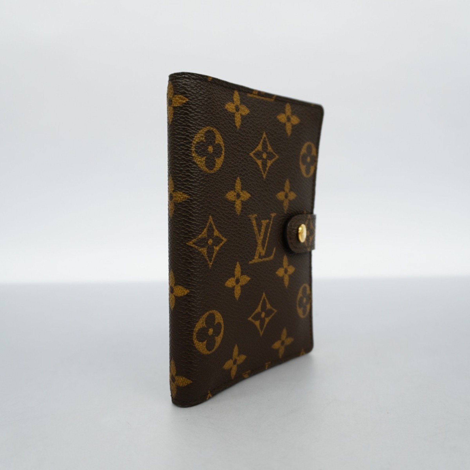 Louis Vuitton Notebook Cover Monogram Agenda PM R20005 Brown Men's Women's