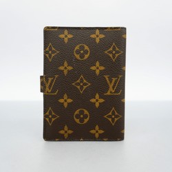 Louis Vuitton Notebook Cover Monogram Agenda PM R20005 Brown Men's Women's